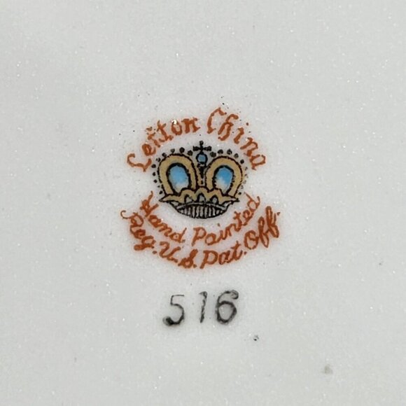 Lefton China Hand Painted Square Dish With Yellow Rose Design Gold Trim Vintage - Picture 6 of 10